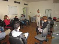 Harry Anastasiou (PDX) Students visit 2011