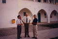 Stuart during his 1994 visit with Yiannis Laouris and Pantelis Makris during their visit of the newly established University of Cyprus