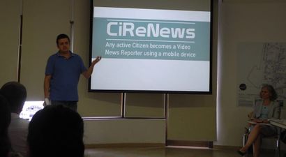 Ambassador of Finland at the corner