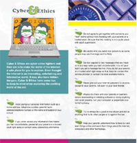 Leaflet on Safer Internet use for children