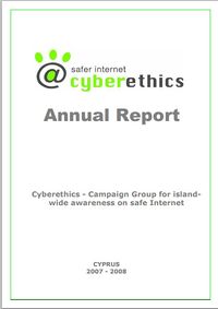 Cyberethics GI: Annual Public Report 2007-2008