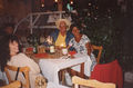 Stuart during his 1994 visit with Yiannis Laouris, George Vakanas, Joulietta Laouri and Romina Laouri at a local restaurant in Famagusta